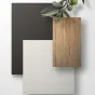Płyta MDF RAUVISIO tone Silver Dust 2456LT, wym. 2800x1300x18.6 mm, obustronnie pokryta lakierowaną folią PP Płyta MDF RAUVISIO tone Silver Dust 2456LT, wym. 2800x1300x18.6 mm, obustronnie pokryta lakierowaną folią PP