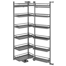 Tandem III Arena Style 1700/600, 6+6, ANTRACYT, 012.2631.33