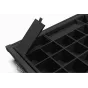 Szuflada, organizer na akcesoria ELITE, 660 - 718 mm, cichy domyk, czarny Szuflada, organizer na akcesoria ELITE, 660 - 718 mm, cichy domyk, czarny