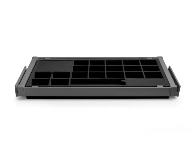 Szuflada GTV ELITE, organizer na biżuterię, 860 – 918 mm, antracyt, mata antracyt (NA ZAMÓWIENIE) Szuflada GTV ELITE, organizer na biżuterię, 860 – 918 mm, antracyt, mata antracyt (NA ZAMÓWIENIE)