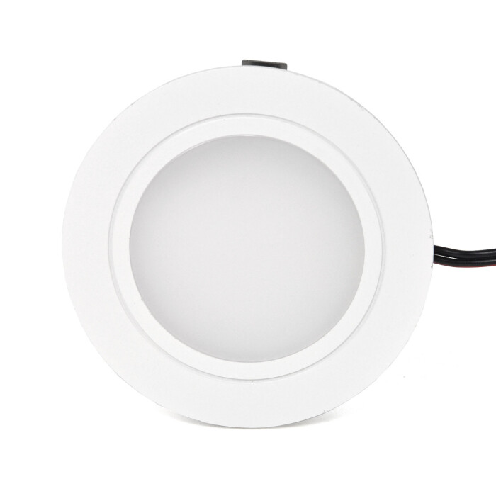 Oprawa Meblowa LED Okrągła, DL-42, Biały, zimny biały