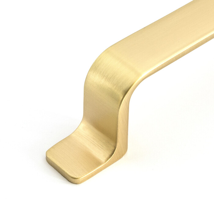 Uchwyt meblowy HUGO GOLD, L-128mm, złoty MAT