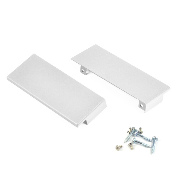Mocowanie panelu szuflady wewnętrznej SEVROLLBOX SLIM - szuflada niska, biała