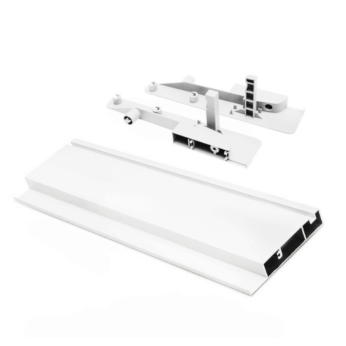 Zestaw do szuflady wewnętrznej wysokiej ModernBox (panel+złączki), biały