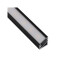 Profil LED Triline mini kątowy, czarny, 3mb, klosz mleczny