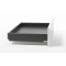 Zestaw - Szuflada podpiekarnikowa, dwuścienna LineaBox, 450mm, wys.77mm, Titanium